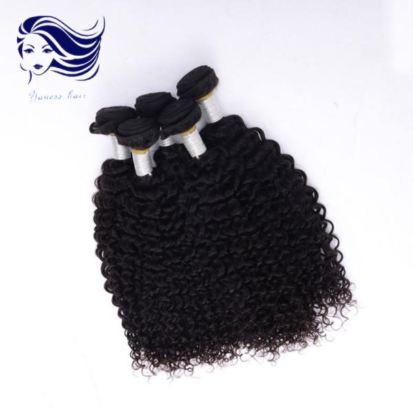 Buy cheap Remy Grade 6A Virgin Hair Natural , Jerry Curl Human Hair Weave from wholesalers