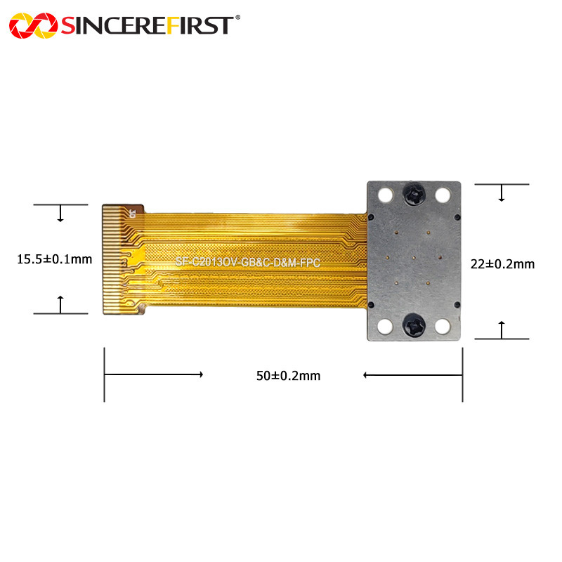 2MP Fixed Focus Global Shutter OG02B10 Sensor MIPI DVP Camera Module