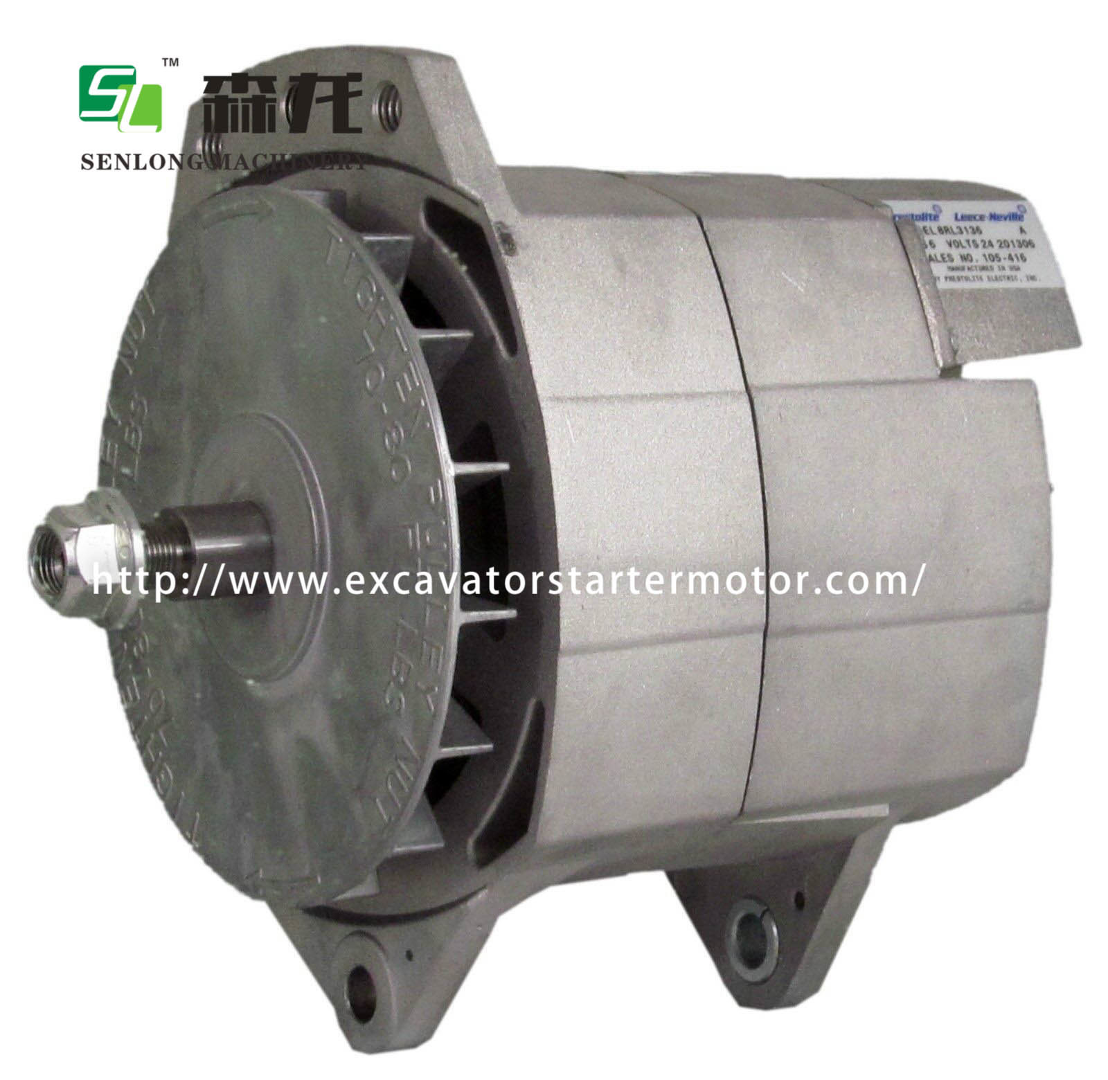Alternator 24V 150A Heavy machinery Generator ALT0191P CAL11636GS 8SC3110VC18 8SC3110VC23 8SC3150VC 8SC3150VC95 8SC3200V