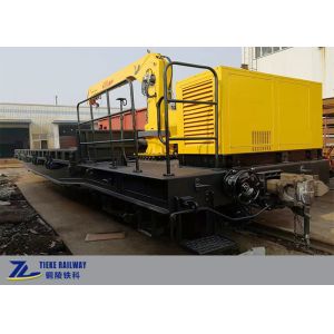 Buy cheap Customized Railway Freight Car 10t Lifting Crane Wagon 120km/H TB Provision product