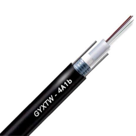 Buy cheap GYXTW 4A1B Armored 4 Core Outdoor Multimode Optical Cable from wholesalers