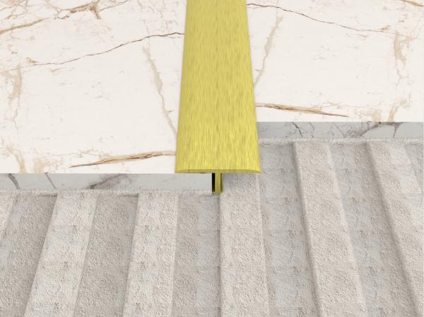 Buy cheap Elastomeric Sealant Brass Transition Strip Floors Coverings Thick Carpet from wholesalers