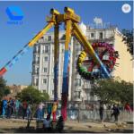 Attractive Big Pendulum Ride Amusement Park Equipment With Colorful Lights