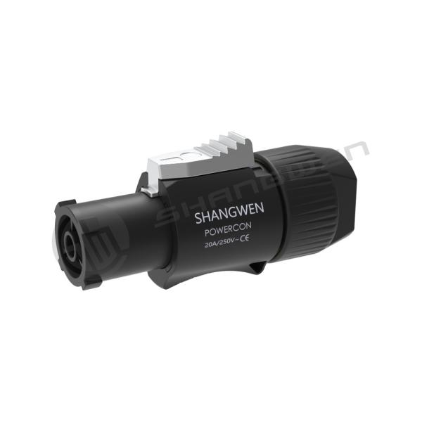 Buy cheap 3 Pin Male female Powertrue Connector Electrical Waterproof from wholesalers