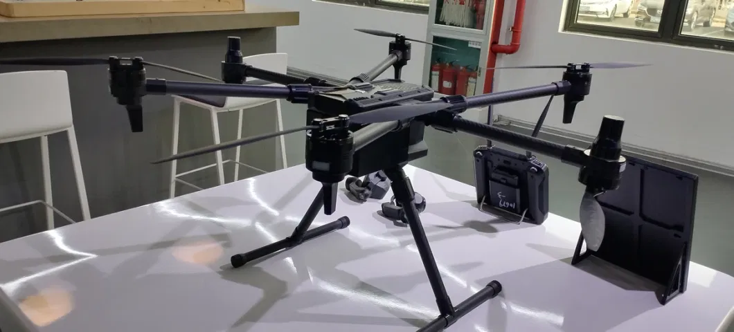 24 Hours Continuous Working Tethered Uav for Monitoring