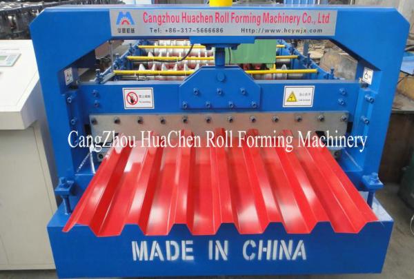 Buy cheap Toching Screen Roofing Sheet Making Machine Aluminium Roll Forming Machine 5.5Kw from wholesalers