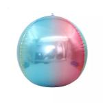 Wholesal 22 Inch Advertisement 4D Round Blue Planet Earth Helium Foil Balloons