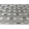 Buy cheap Fireproof 12m X 4m Architectural Woven Mesh Aluminum Flat Metal Panels from wholesalers