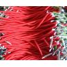 Buy cheap Hot selling for dental promotion using red color plastic coiled lanyard w/metal logo clip from wholesalers