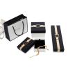 Buy cheap Small Decorative Black Jewellry Box , Earring Necklace Bracelet Storage Box With Velvet Inner Cushion from wholesalers