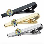 Buy cheap Men Jewelry Cufflink And Tie Clip Set 3D Zinc Alloy Custom Tie Pin from wholesalers