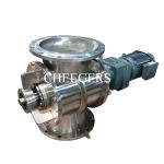 Round Dust Collector Rotary Valve 16 Inch Heavy Duty Rotary Airlock Feeder