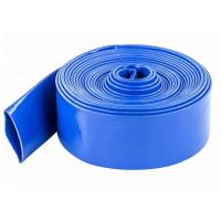 Buy cheap 3 Inch PVC Blue Lay Flat Discharge Irrigation Hose For Agriculture Farming product