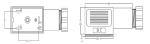 IP67 Protection Level Solenoid Valve Connector With Stainless Steel Material