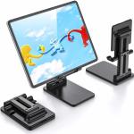 Universal Foldable Metal Desktop Phone Stand Holder RoHS Approved