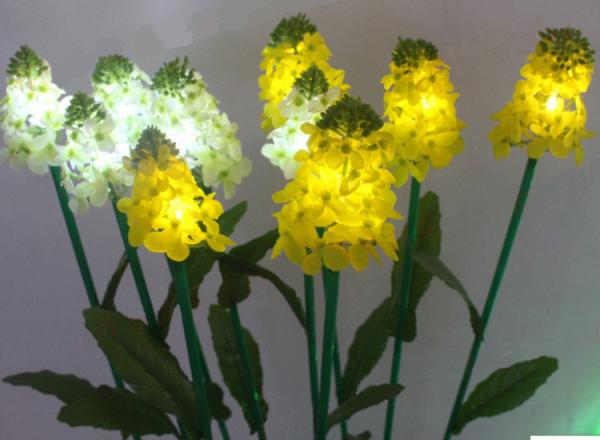 Emulation rapeseed lamp LED flower lamp outdoor lawn floor lamp lawn courtyard