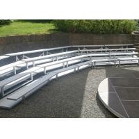 Buy cheap Stadium Fixed Aluminum Sports Bleachers 430mm Seat Height With Double Foot product