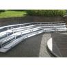 Buy cheap Stadium Fixed Aluminum Sports Bleachers 430mm Seat Height With Double Foot Planks from wholesalers
