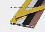 6mm / 8mm Aluminium T Shape Division Bar For Furniture Trim / Decor