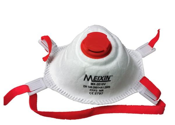 Buy cheap Anti Dust Head Strap Type FFP3 Face Mask With Valve from wholesalers