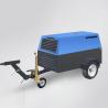 Buy cheap 23kw 85 - 125 Cfm Portable Diesel Air Compressor With Smart Controller from wholesalers
