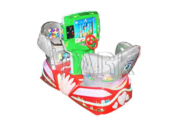 Buy cheap Amusement park coin operated kiddie rides commercial rent ride EPARK swing car two players rides for shopping mall from wholesalers