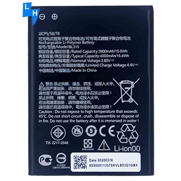 Buy cheap Mobile Phone Battery BL315 4000mAh Battery For Lenovo A7 Polymer Lithium-ion Battery from wholesalers