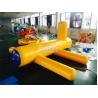 Buy cheap Airtight Samll Yellow Inflatable Water Floats / Blow Up Water Toys from wholesalers