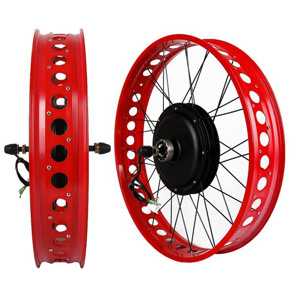 Buy cheap 48V 1500W electric bicycle kit with disc brake, rear wheel motor kit from wholesalers