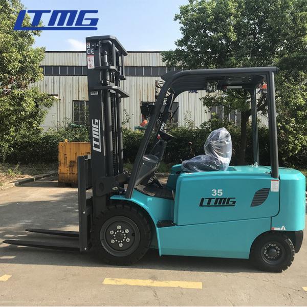 LTMG electric forklift 3.5ton 3ton 2.5ton 2ton blue solid tires side shift