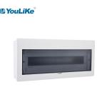 Transparent Window House MCB Box 21 Way Impact Resistance Low Voltage