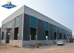 Custom JIS Prefabricated Steel Structure Warehouse 40m By 60m