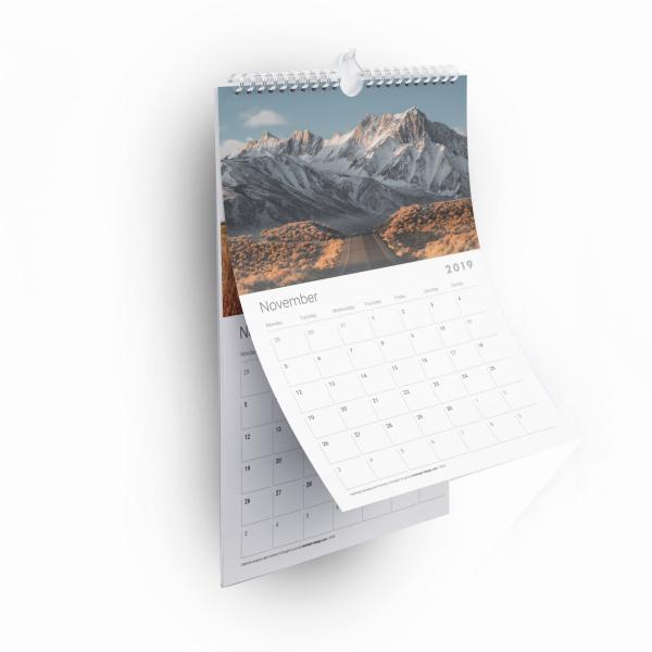 Buy cheap Kraft Paper Custom Wall Calendar Printing Threaded Circle Personalized Wall Calendar from wholesalers