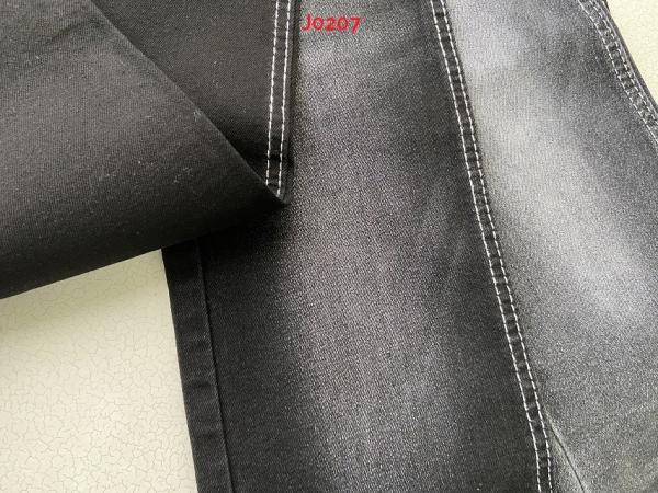 Buy cheap 10.2 OZ High Stretch Black Denim Fabric For Women Jeans Girl Pants from wholesalers