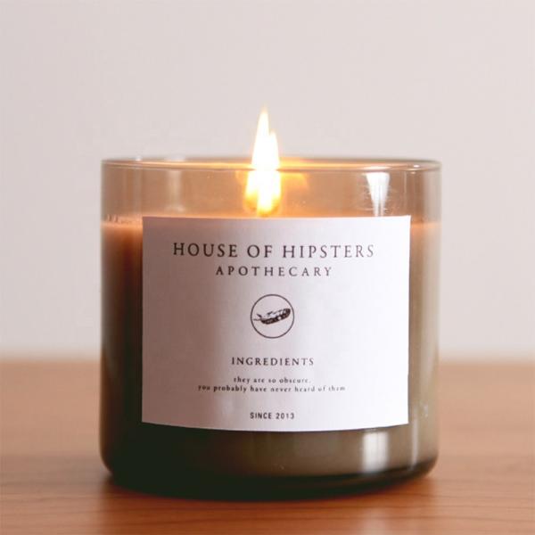 Buy cheap Heat Resistant Self Adhesive Aroma Candle Safety Square Sticker Labels from wholesalers