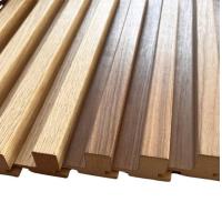 Buy cheap Soundproof Slats Wooden Acoustic Slat Wall Panels For office product