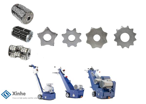 Buy cheap Edco Scarifier Parts 8PT Tungsten Carbide Tct Cutters On Drum Assembly from wholesalers