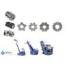 Buy cheap Edco Scarifier Parts 8PT Tungsten Carbide Tct Cutters On Drum Assembly from wholesalers