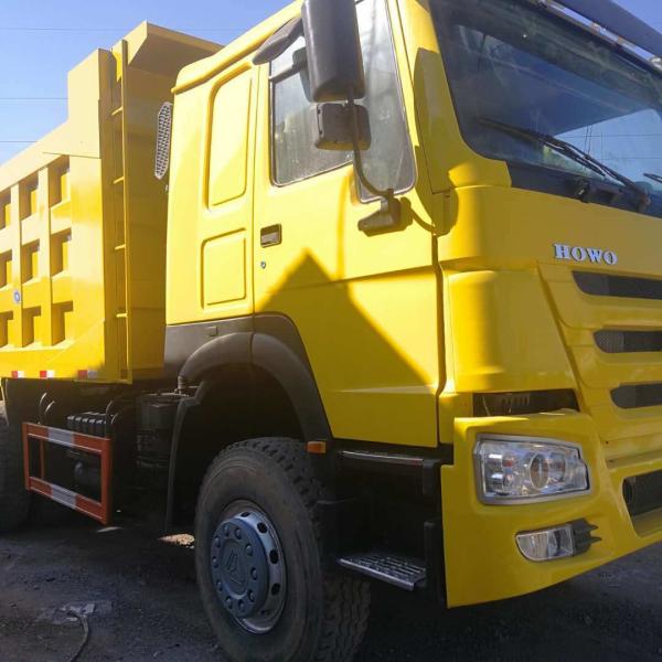 Buy cheap Hot Sale Good Quality 375HP 375HP 6*4 10 Wheels Used HOWO Dump Truck Tipper Truck for African Market from wholesalers