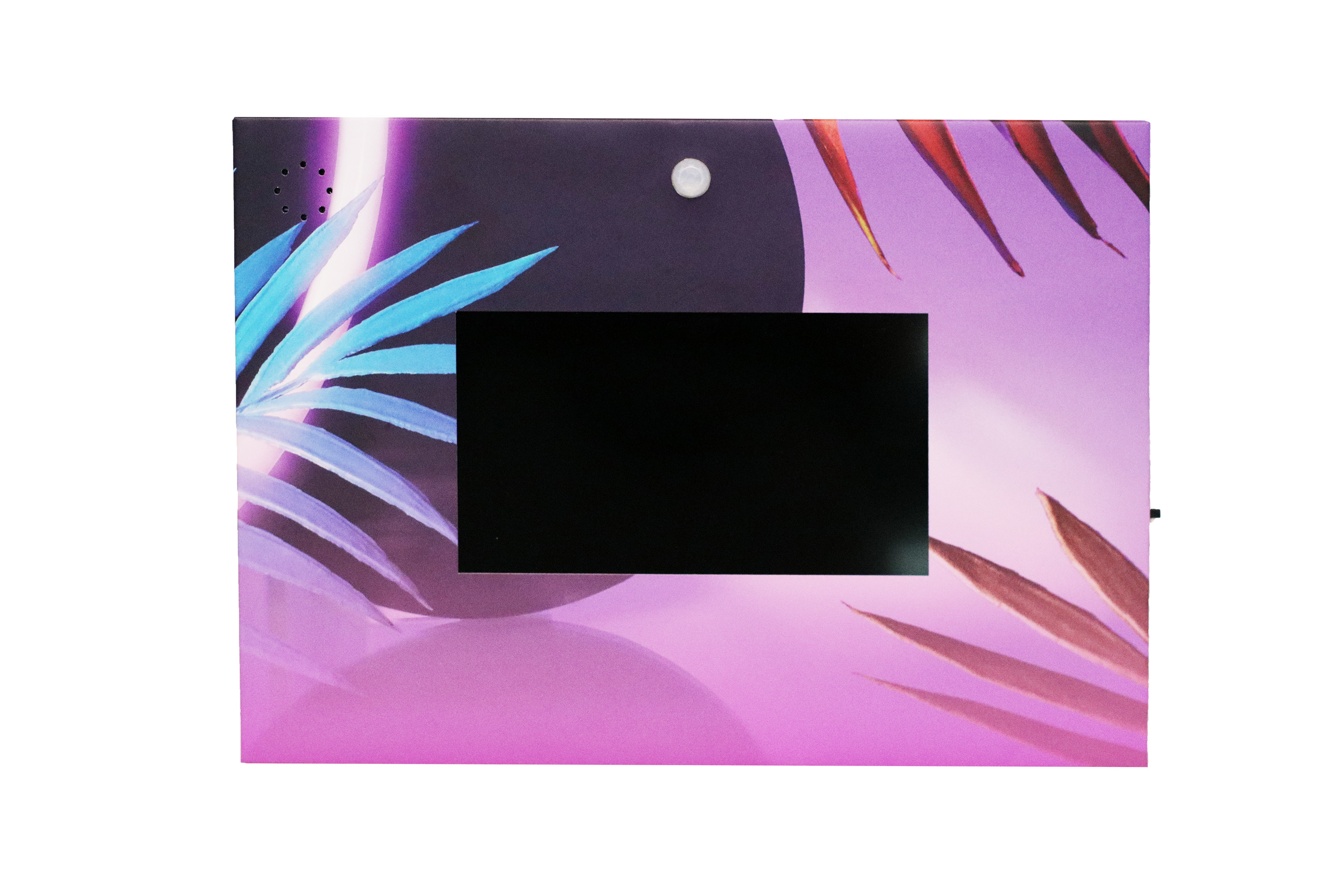 Desk Calendar Advertising Display 7 Inch LCD Video Display