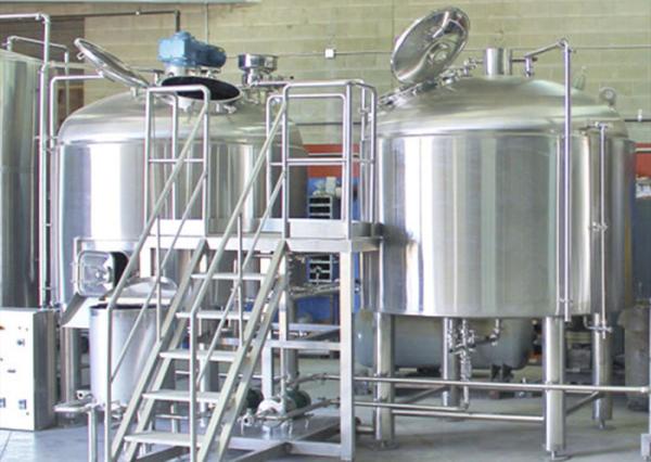 Buy cheap 100L 300L 800L Capacity 2 Vessel Brewhouse Heated Mash Tun / Lauter Tun from wholesalers