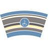 Buy cheap 260gsm-320gsm PE Coated Paper Cup Fan Used For Non-fluorescence Paper Cups from wholesalers