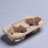 Buy cheap ISO 8oz-32oz Pulp Paper Takeaway Coffee Holder 4 Cup Carrier Tray from wholesalers