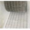 Buy cheap SS304 SS316 Flat Mesh Type Conveyor Belt Wire For Chocolate Biscuit Conveying from wholesalers