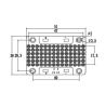 Buy cheap 51*36mm 312W High Power UV Diode Module 385nm 395nm 405nm 15-18W/Cm² Cooper Material For Curing from wholesalers