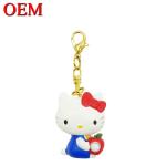 custom toy manufacturer OEM Kitty Cat Keychain Melody Keychain Cartoon 3D