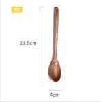 Japanese Style Reusable Wooden Utensils Household Wooden Chopsticks And Spoon