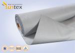 Insulation PU Coated Fiberglass Fabric Shade Curtain For Welding 0.4mm Fire