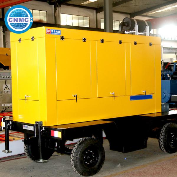 Buy cheap 50HZ 60HZ Trailer Type Generator Diesel Mobile Generator Electric Portable Construction Generator from wholesalers