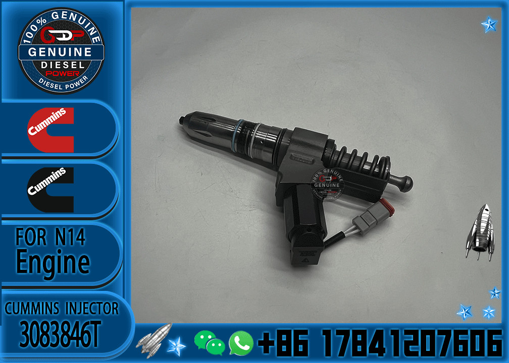 Construction Machinery PartsFuel Injector For N14 Diesel 3083846T 3083848F 3411766F 3080931F For CUMMINS Diesel Engine